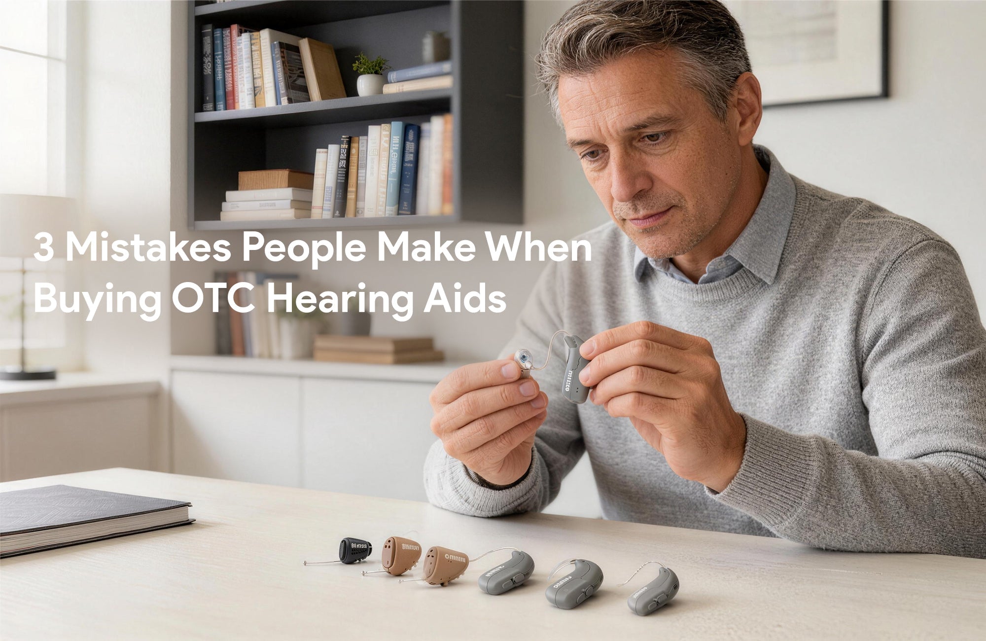3 Mistakes People Make When Buying OTC Hearing Aids