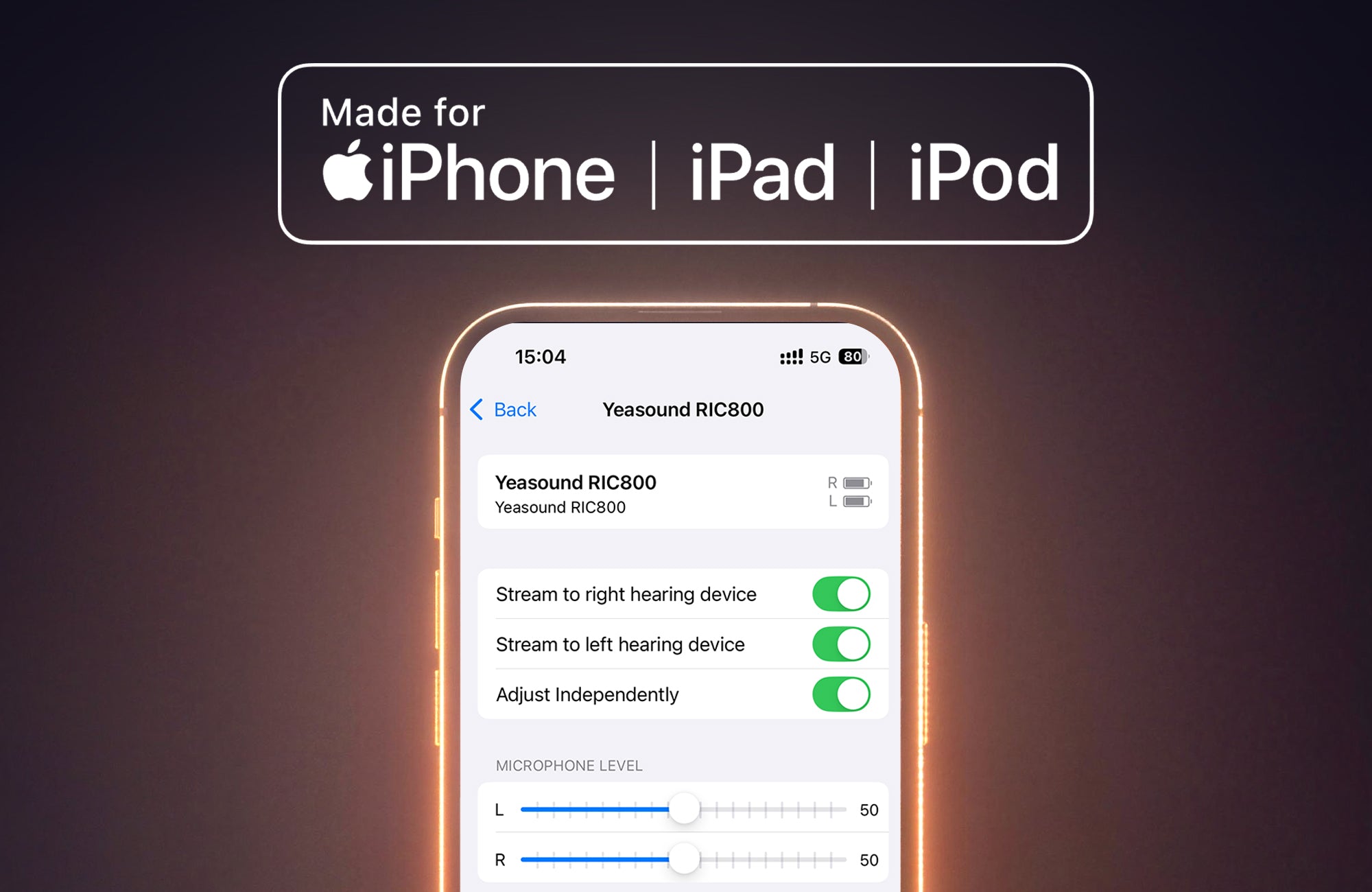 Connecting MFi Hearing Aids to an iPhone