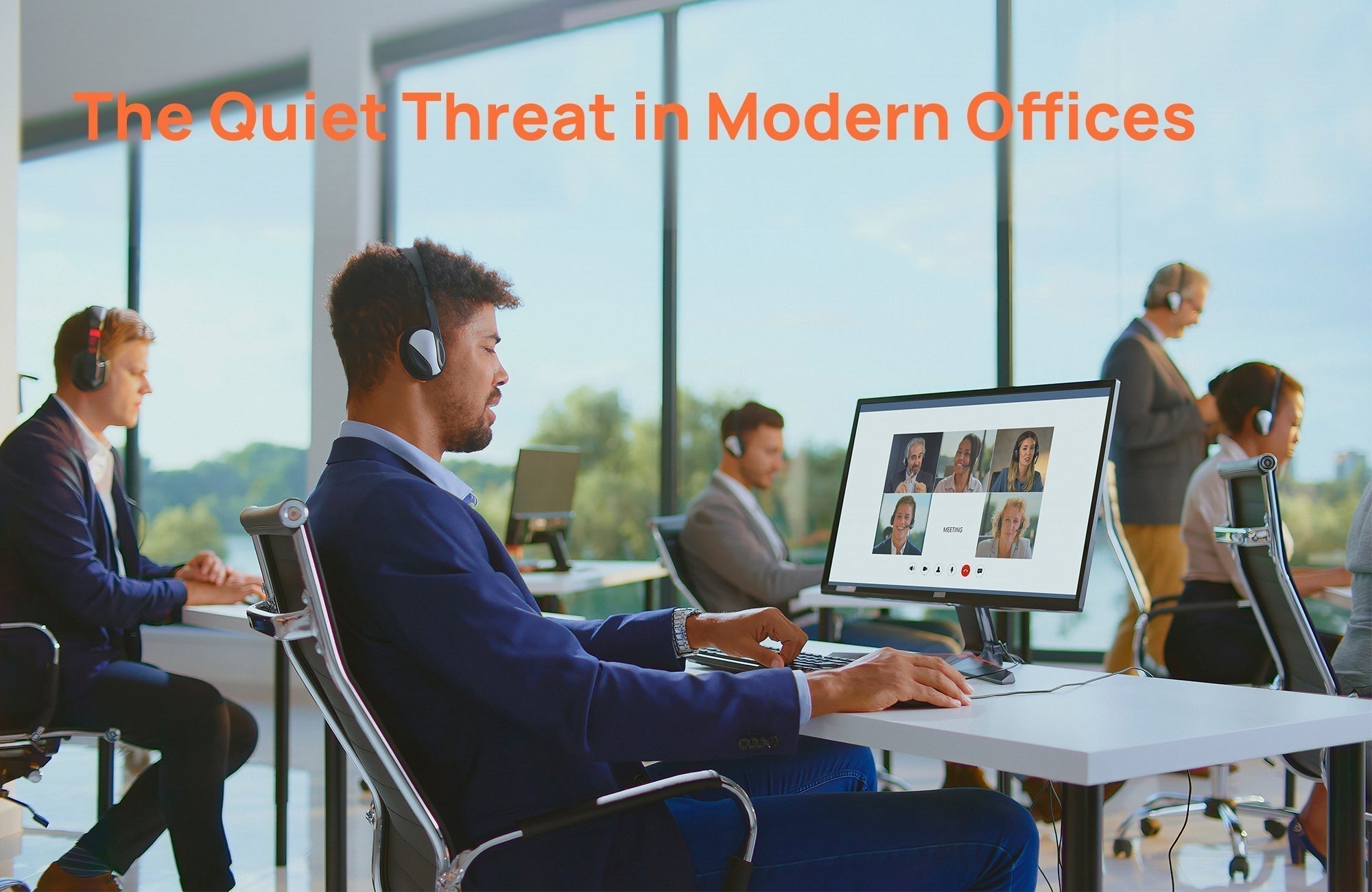 Hearing Loss in Office Workers: Hidden Risks from Daily Work