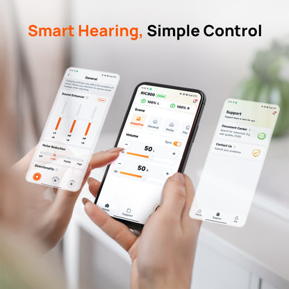 Yeasound RIC800 OTC Hearing Aids